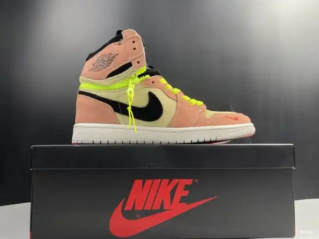 Boostmaster lin Peach High CW6576-800 Air Switch Jordan 1 0616